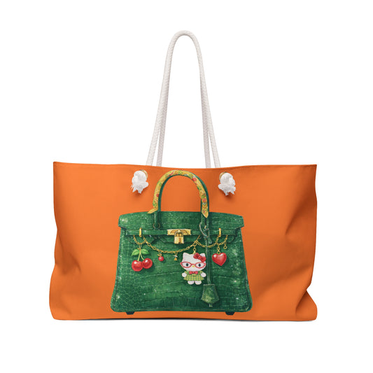 Emerald Birkin  Weekend Tote