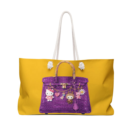 Amethyst Birkin Weekend Tote